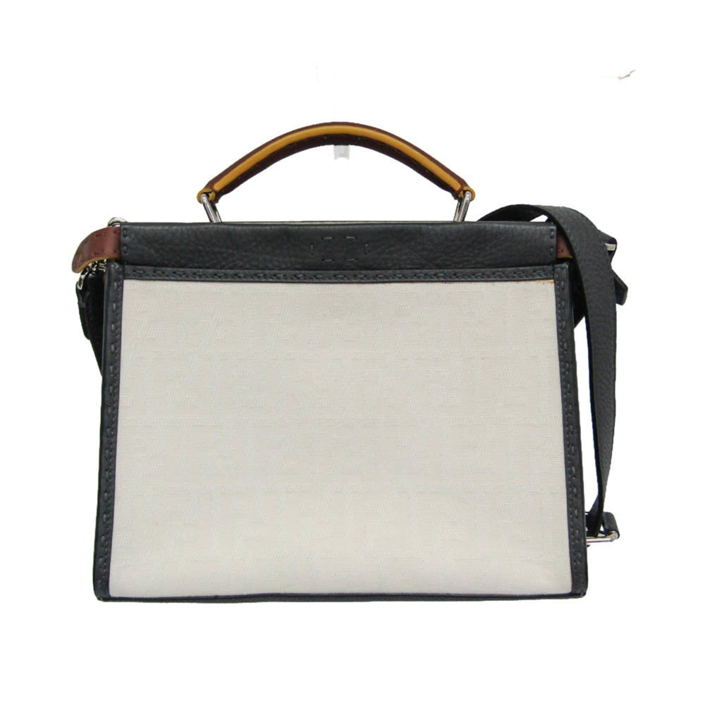 Fendi Selleria Peekaboo · Canvas & Leather