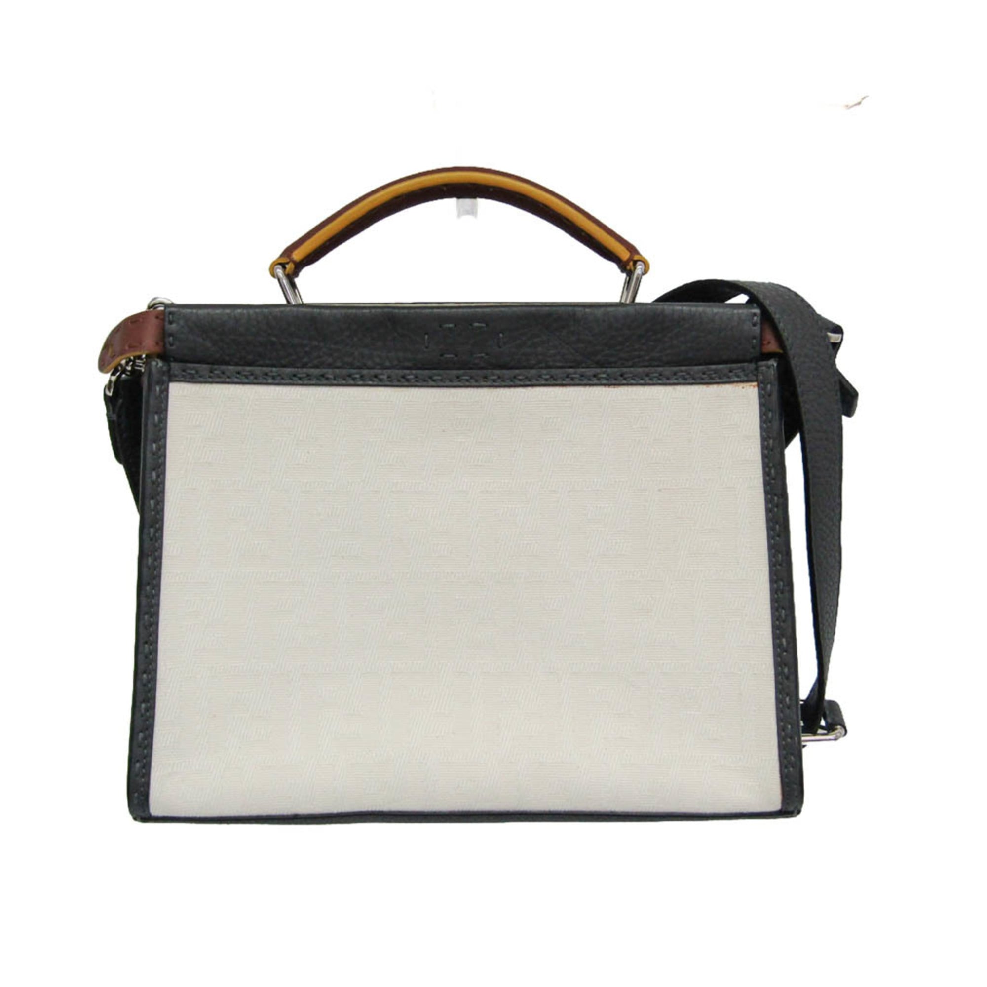 Fendi Selleria Peekaboo · Canvas & Leather