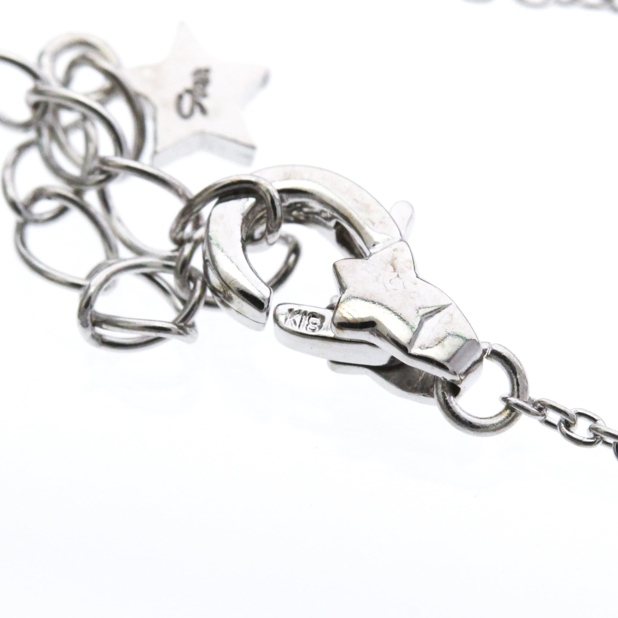 Star Jewelry Diamond Cross · 18K White Gold
