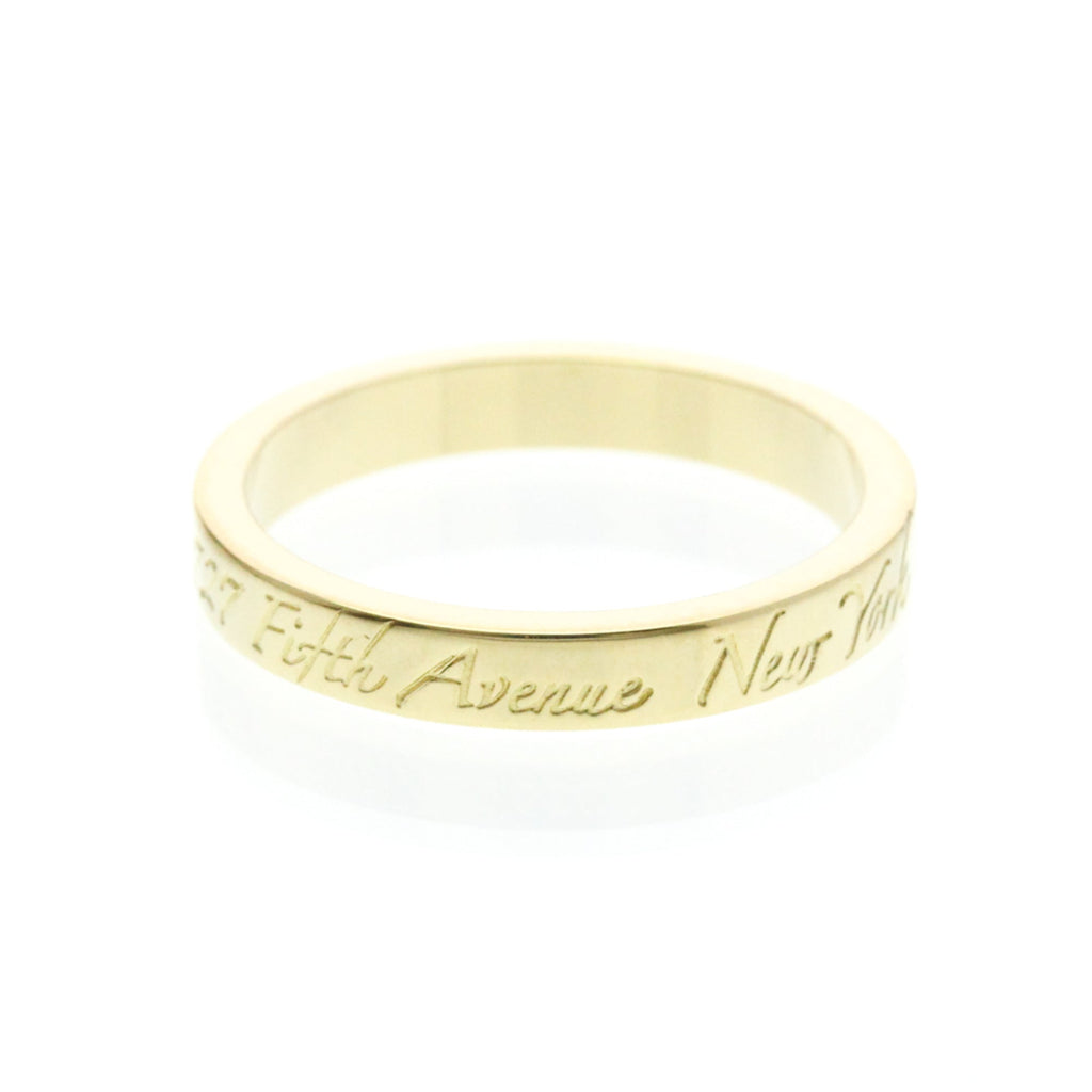 Tiffany Notes Band · 18K Yellow Gold