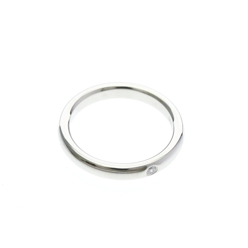Tiffany Stacking Band · Platinum · Diamond