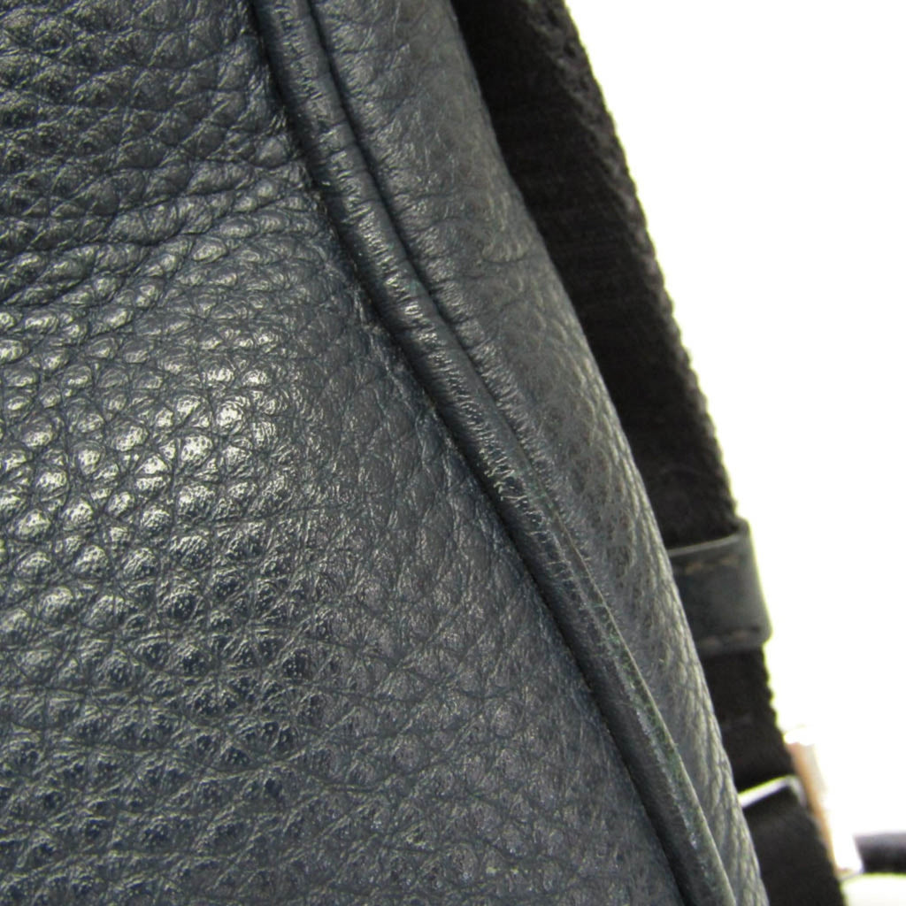 Prada Leather Messenger · Push Lock