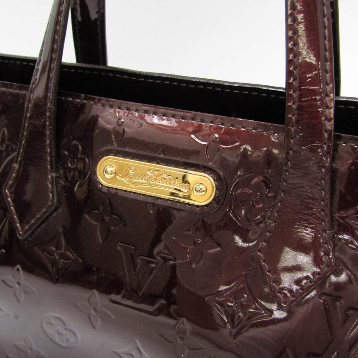 Louis Vuitton Vernis Wilshire PM · Amarante