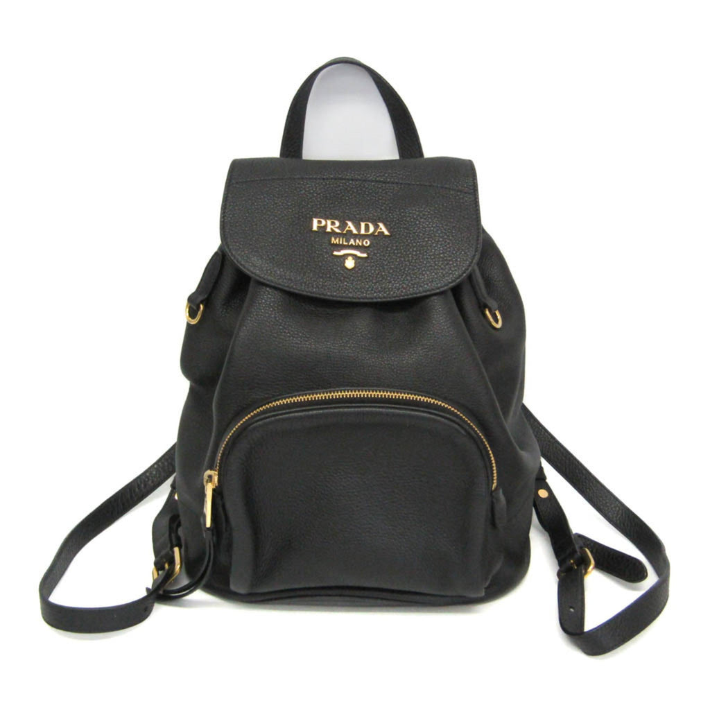 Prada Vitello Daino · Leather Backpack