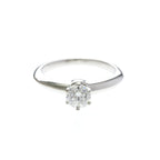 Tiffany Solitaire · Platinum · Diamond