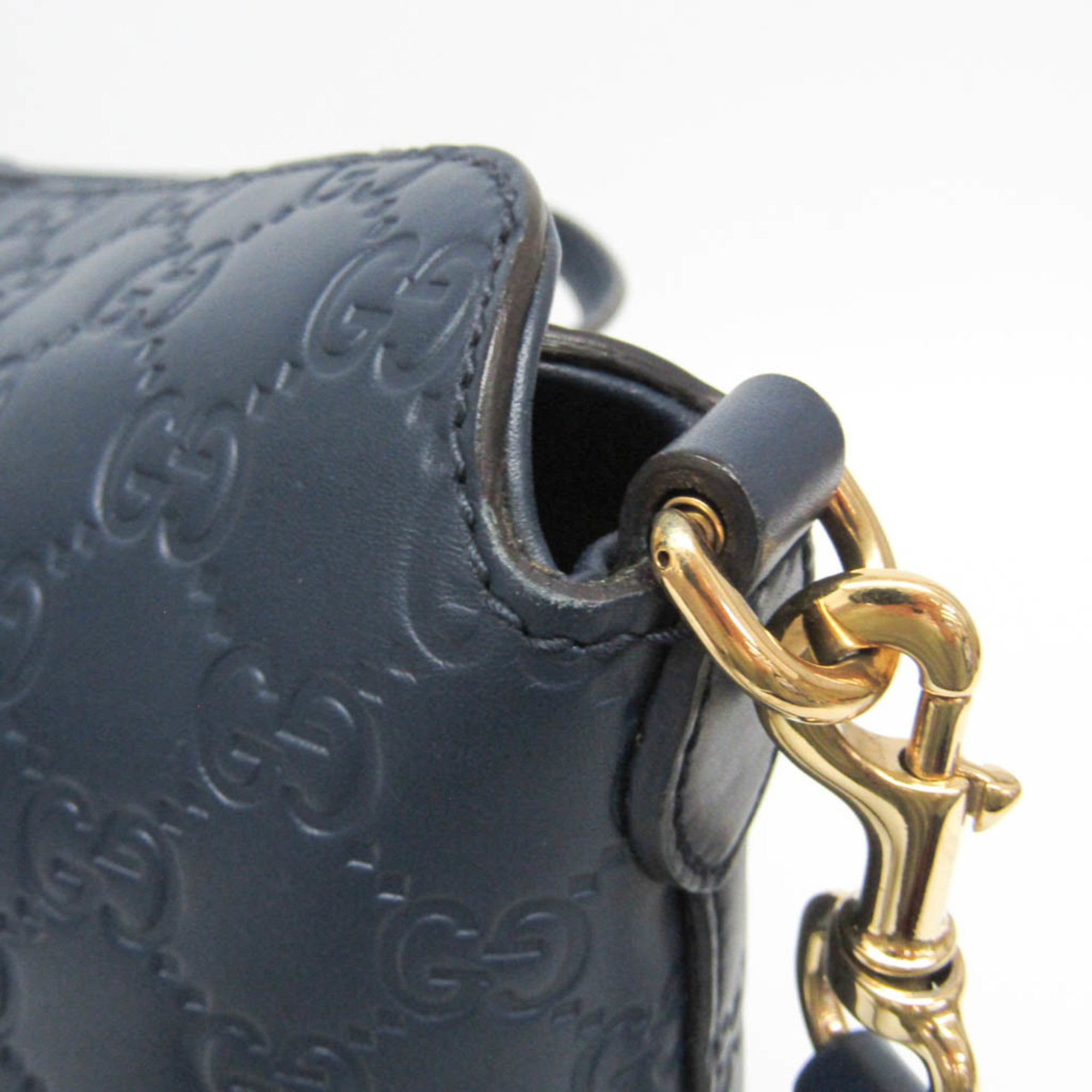 Gucci Guccissima · Calfskin · Gold Hardware