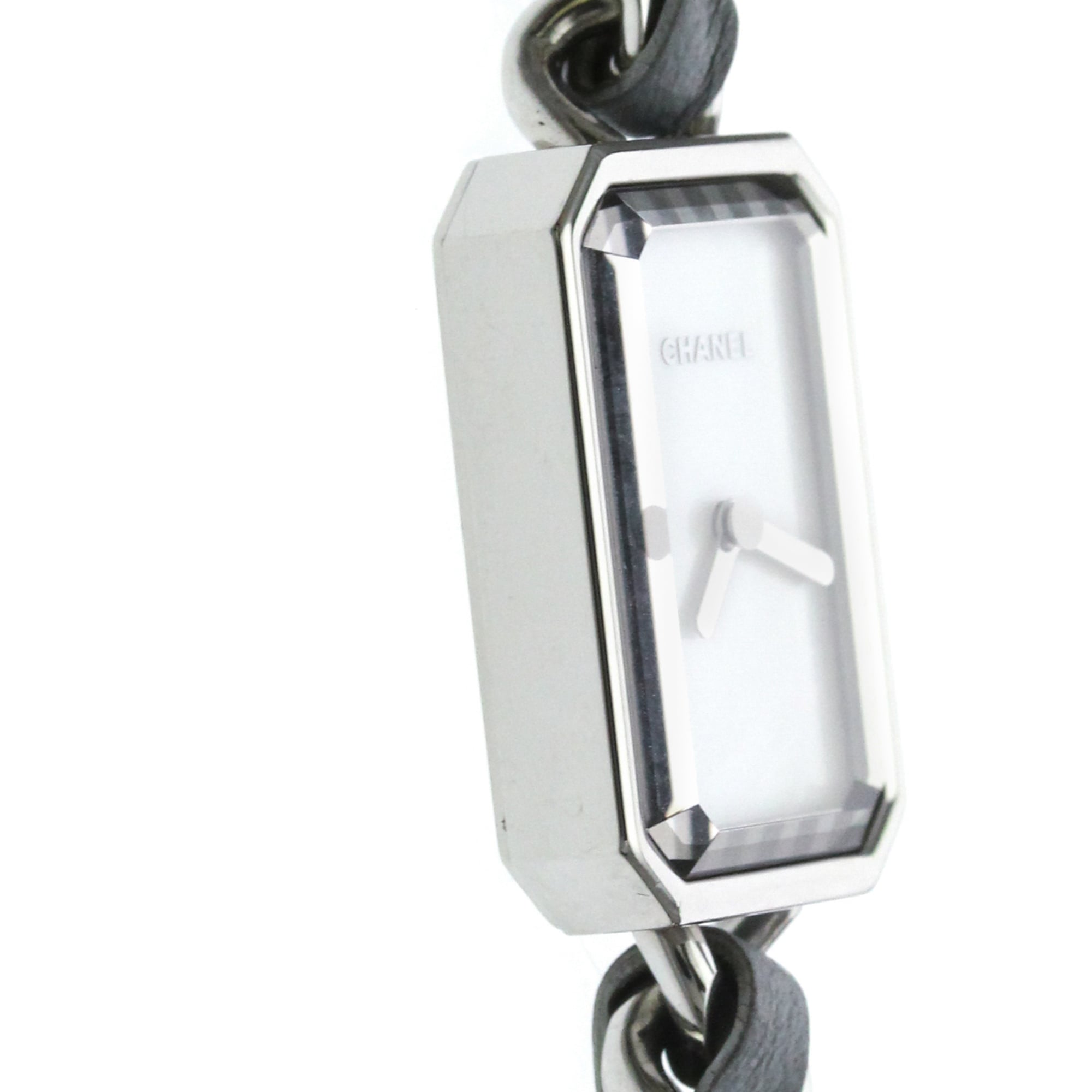 Chanel Premiere Lock · Steel · Mother-of-Pearl