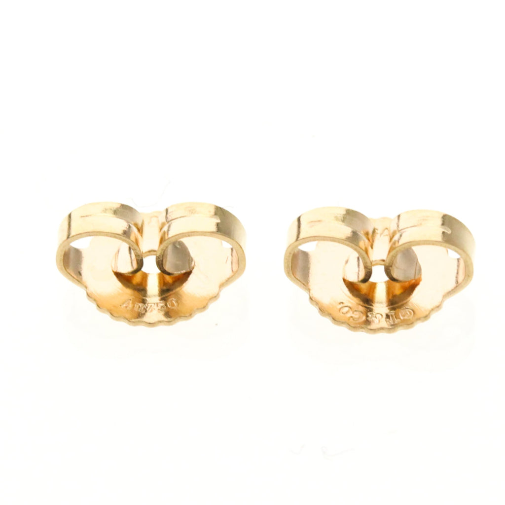 Tiffany Olive Leaf · Rose Gold Studs