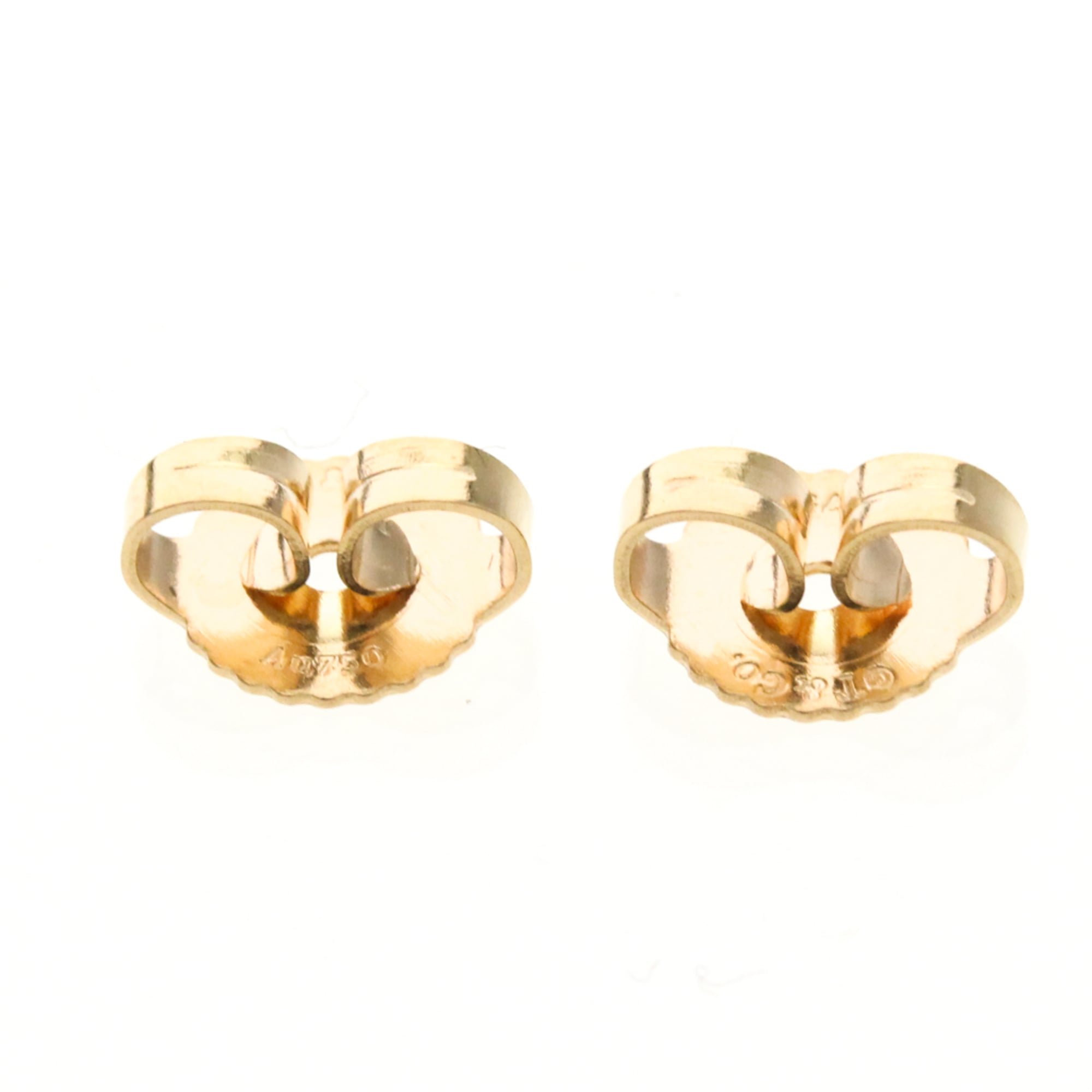 Tiffany Olive Leaf · Rose Gold Studs