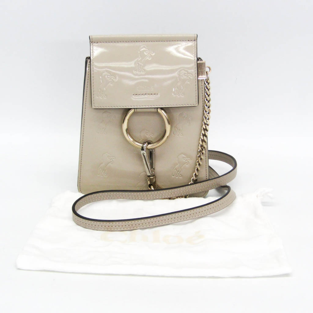 Chloé Faye · Enamel Leather