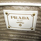 Prada Logo Jacquard · Canvas