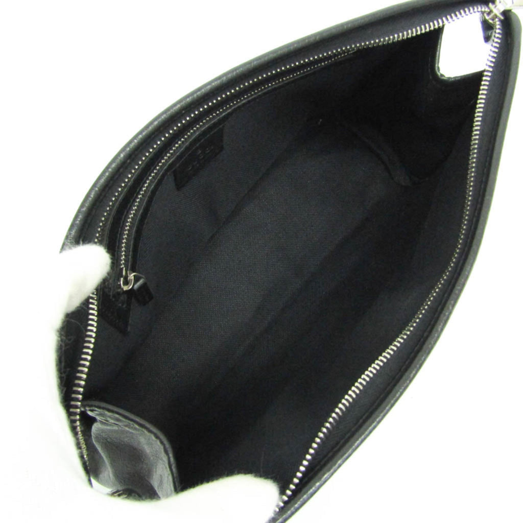 Gucci Interlocking · Leather Clutch