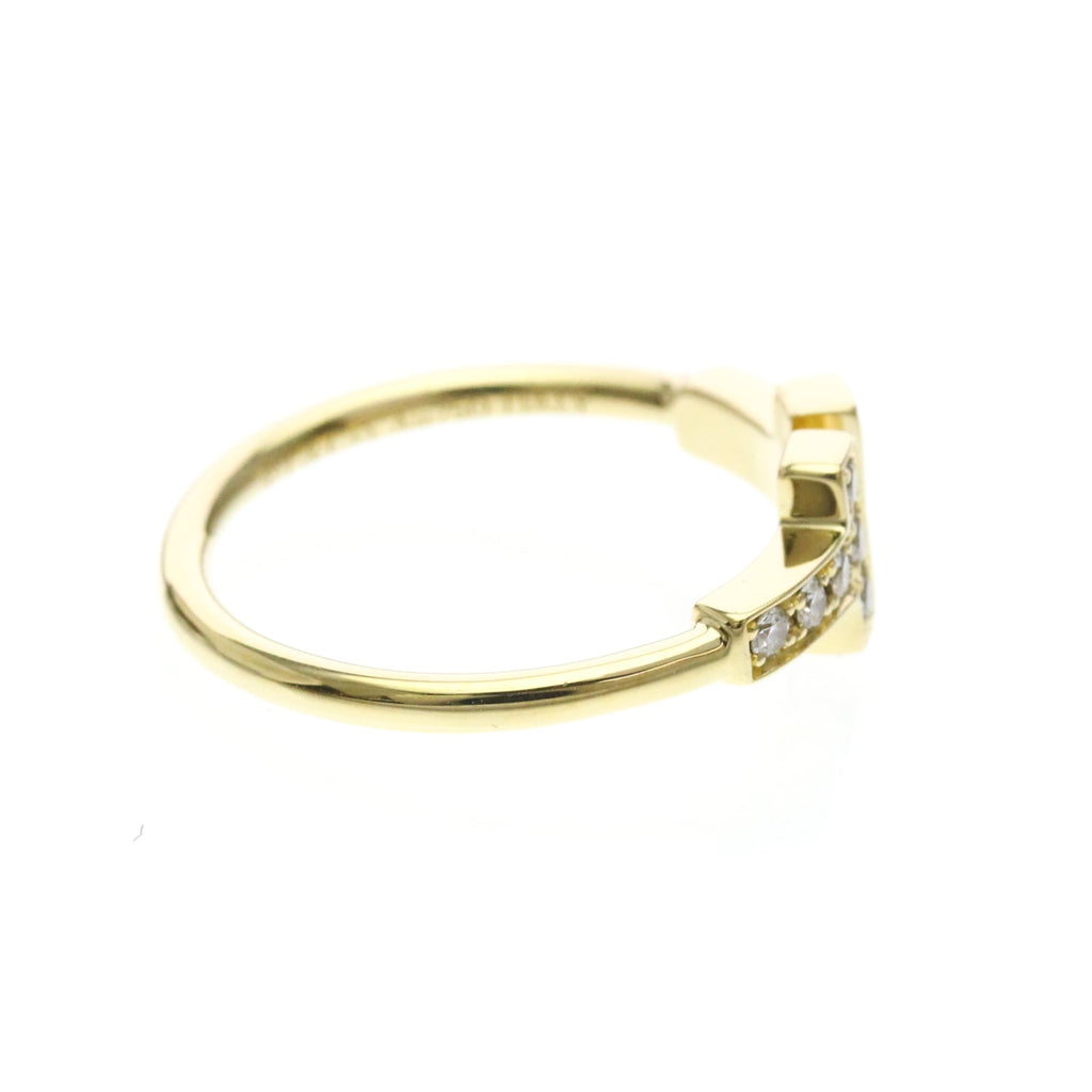 Tiffany T Wire · 18K Yellow Gold · Diamond