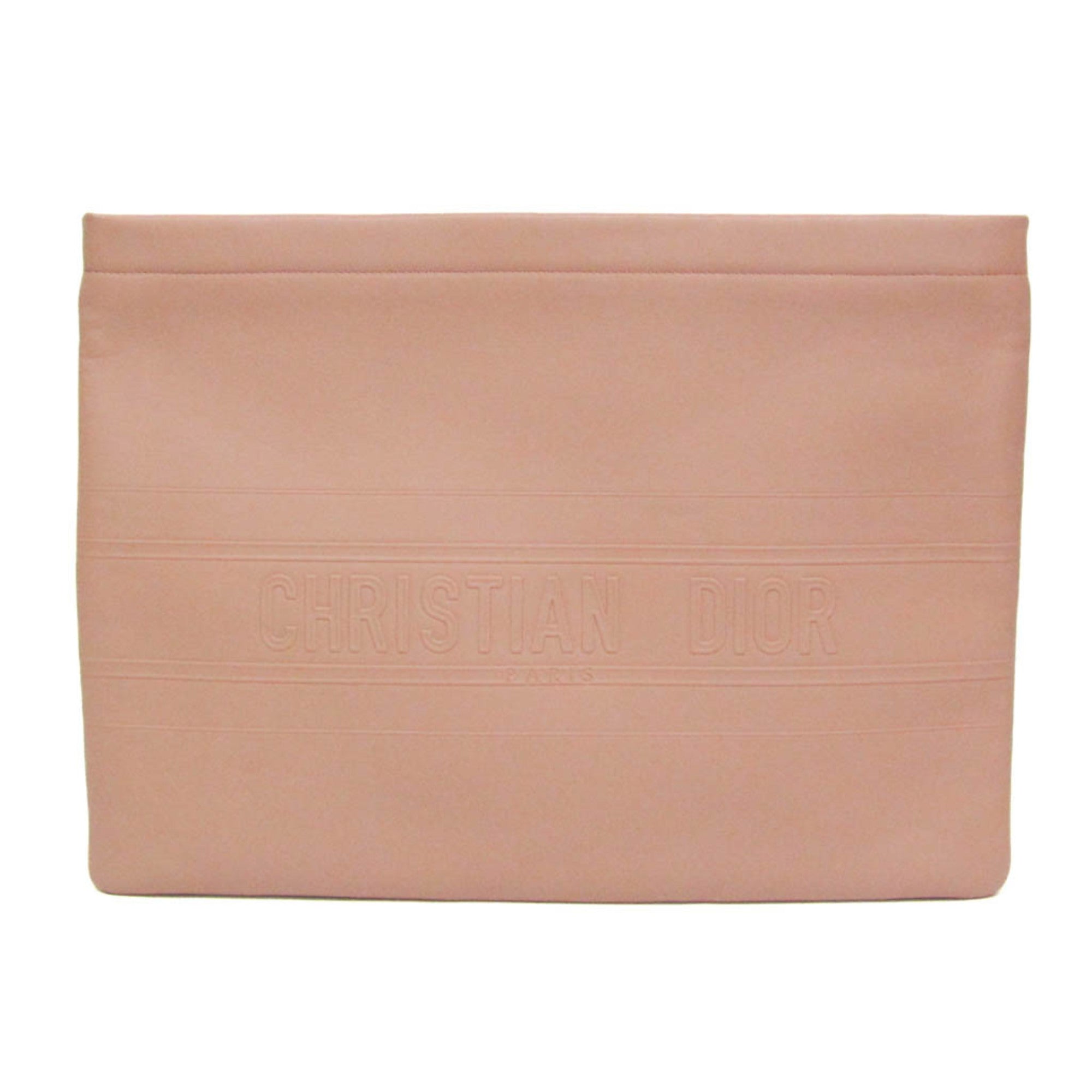 Christian Dior Striped Logo Pouch