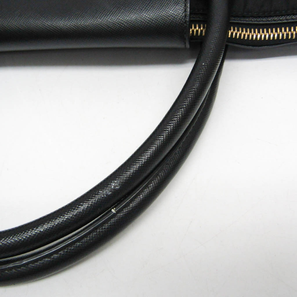 Prada · Nylon & Leather Tote