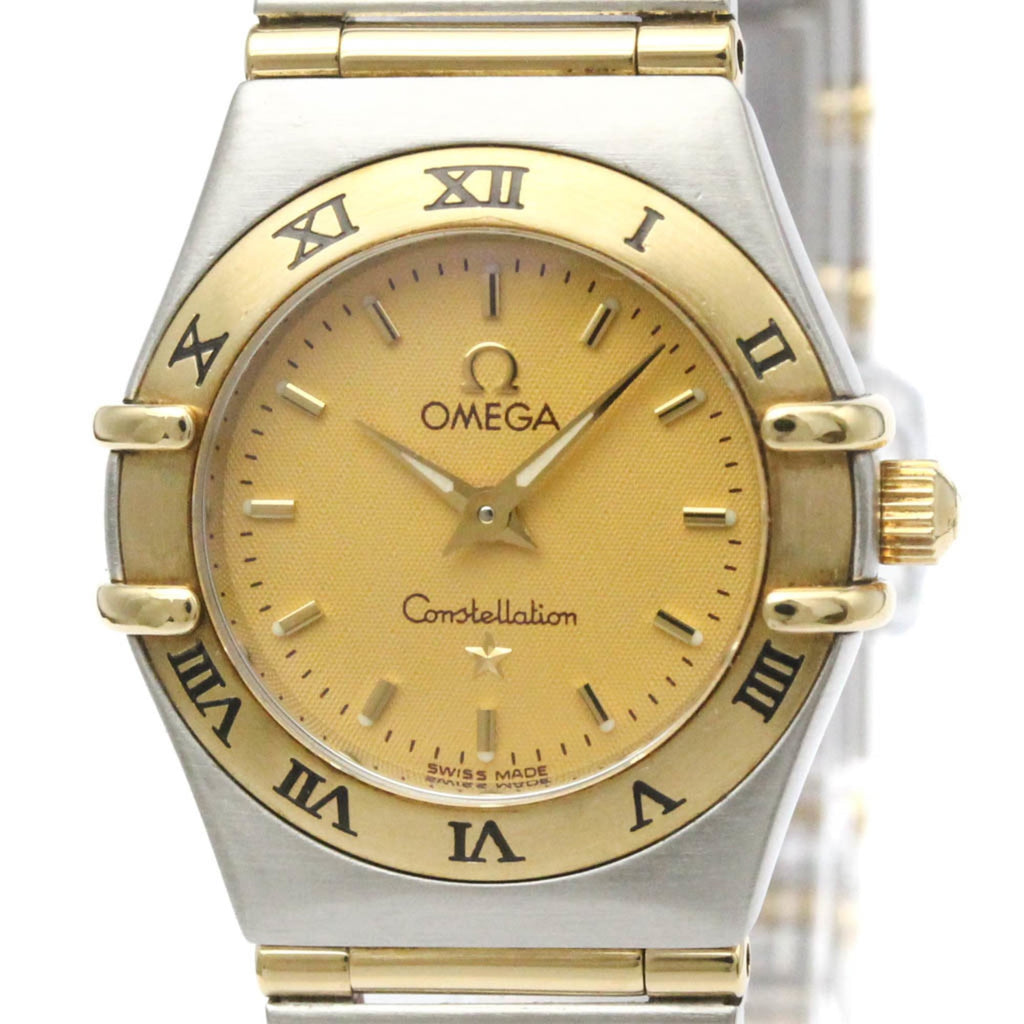 Omega Constellation · 18K Yellow Gold · Steel