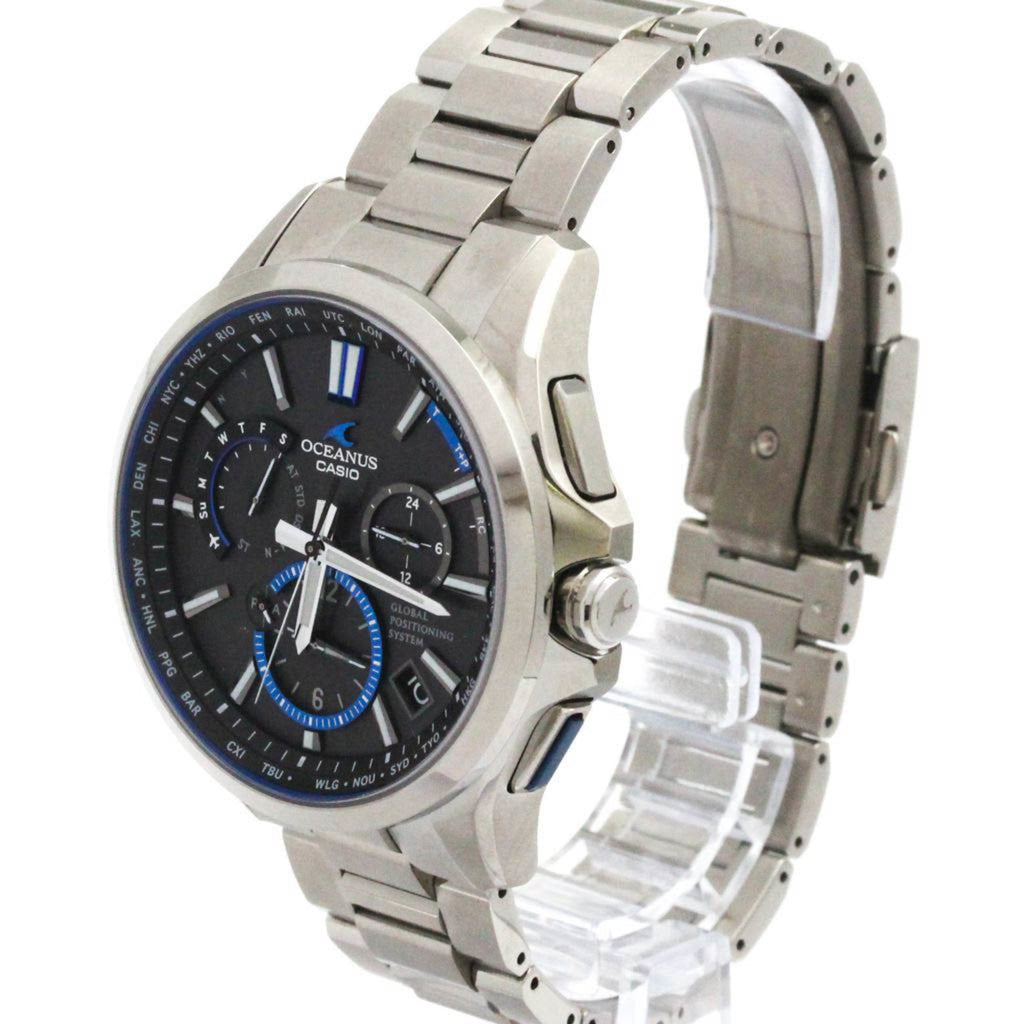 Casio Oceanus · GPS · Titanium