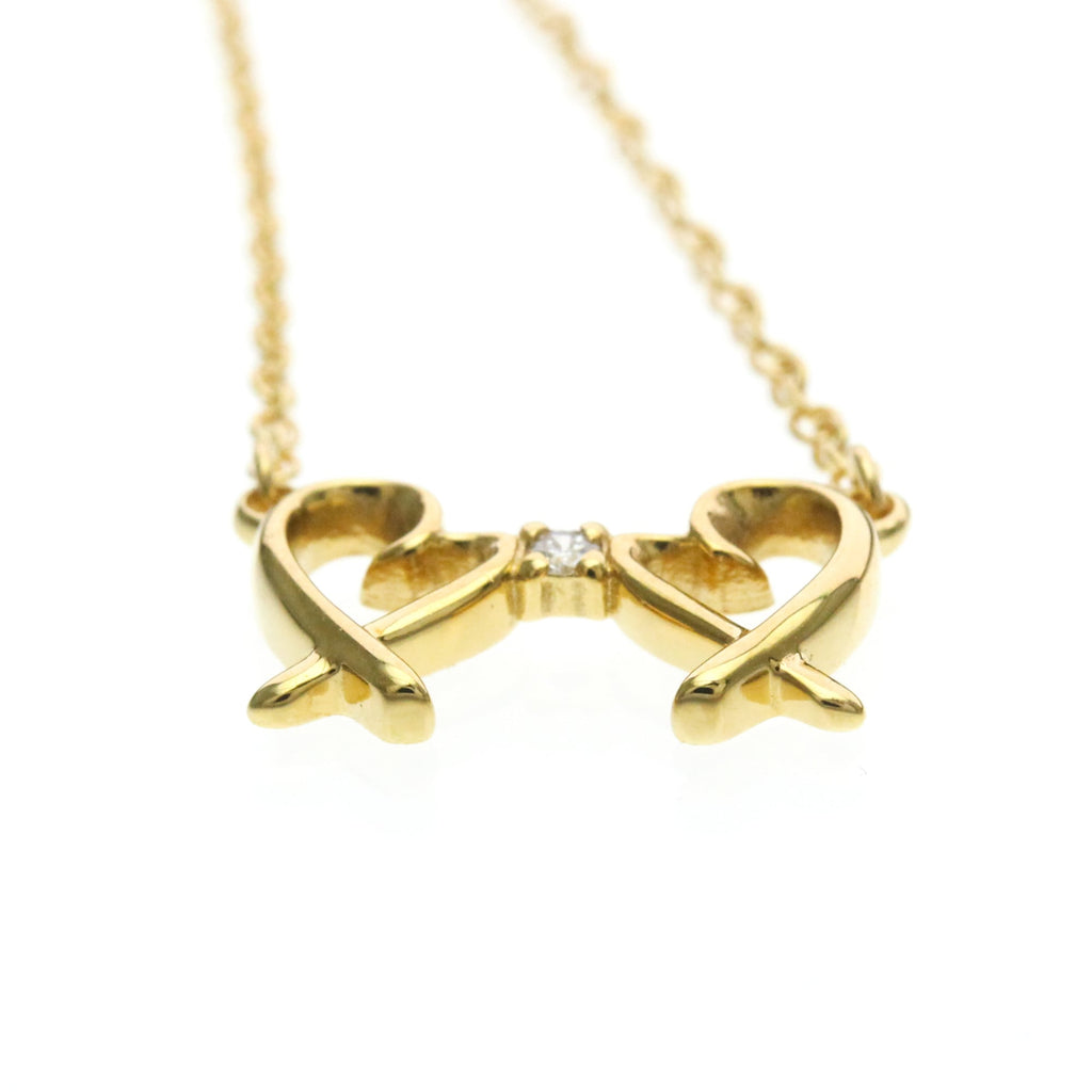 Tiffany Double Loving Heart · 18K Yellow Gold