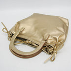 Prada Bow Metal · Leather Handbag