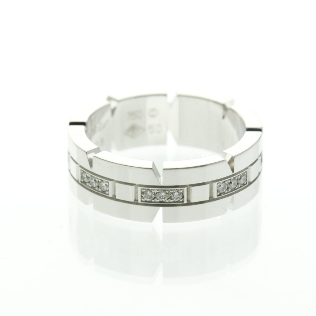 Cartier Tank Française · 18K White Gold · Diamond