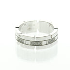 Cartier Tank Française · 18K White Gold · Diamond