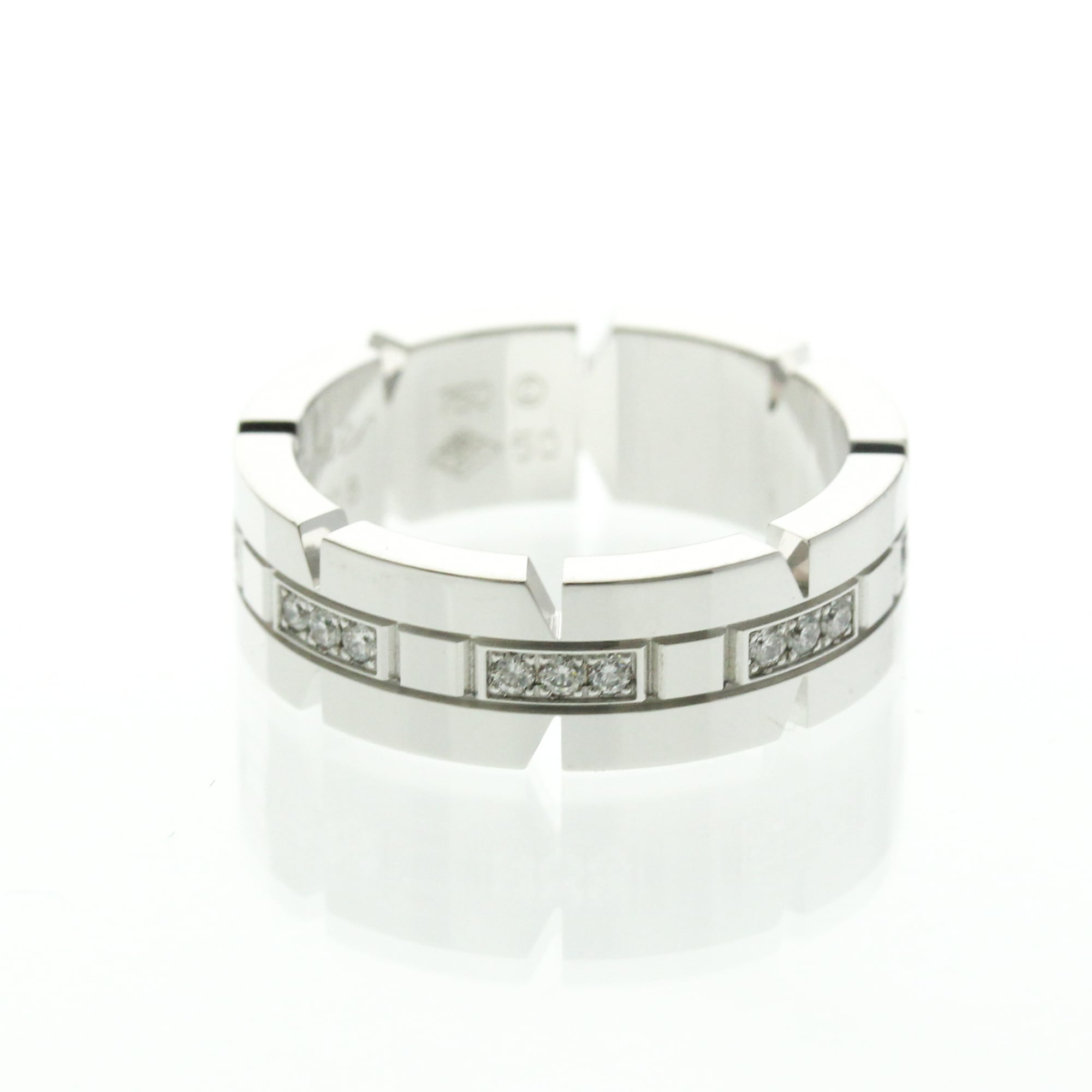 Cartier Tank Française · 18K White Gold · Diamond