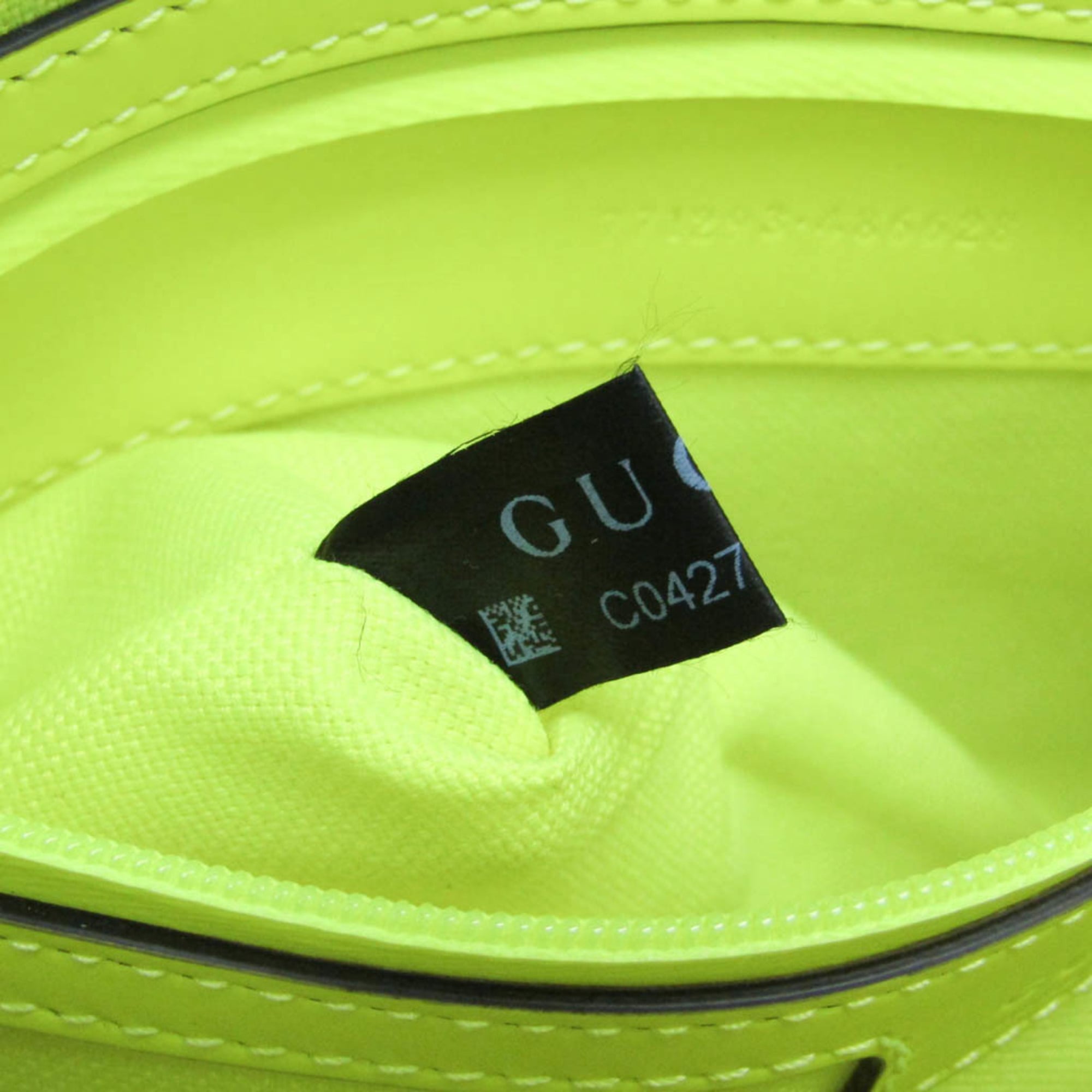 Gucci GG Rubber Effect · Neon Clutch