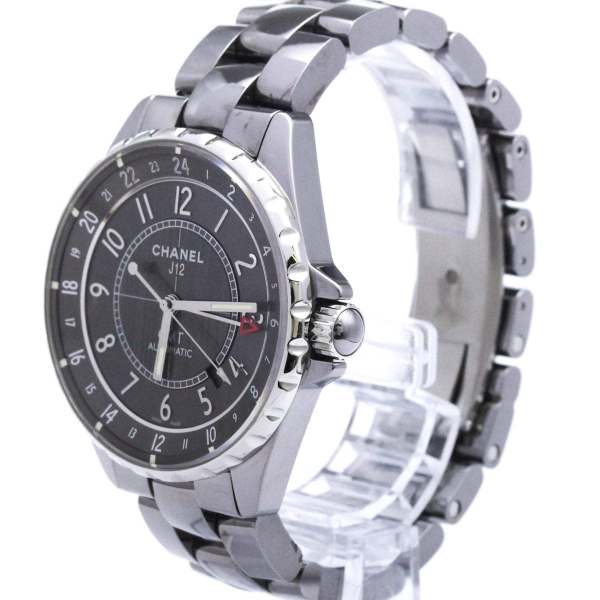 Chanel J12 Chromatic GMT · Titanium Ceramic