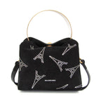 Balenciaga · Rhinestone Suede