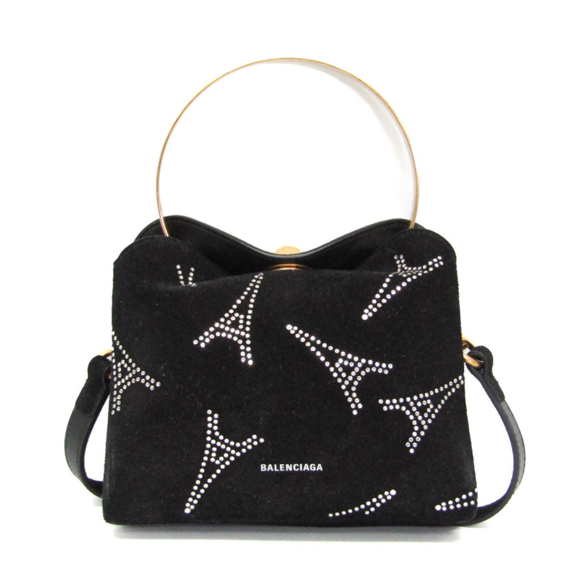 Balenciaga · Rhinestone Suede