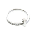 Tiffany T One Narrow · 18K White Gold · Diamond