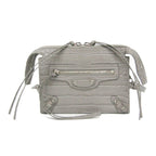 Balenciaga · Embossed Leather Shoulder Bag