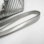 Miu Miu Nappa Biker · Metallic Leather
