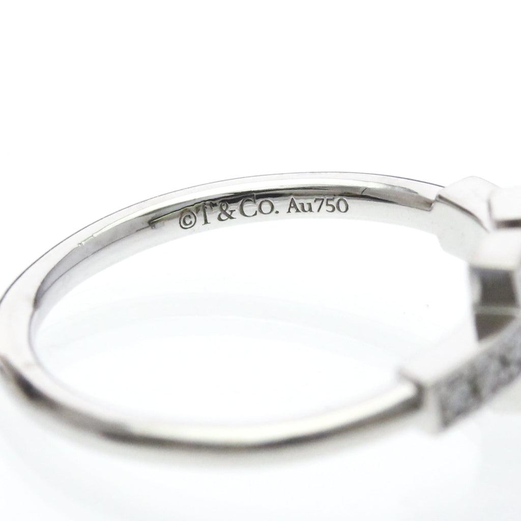 Tiffany T Wire · 18K White Gold · Diamond