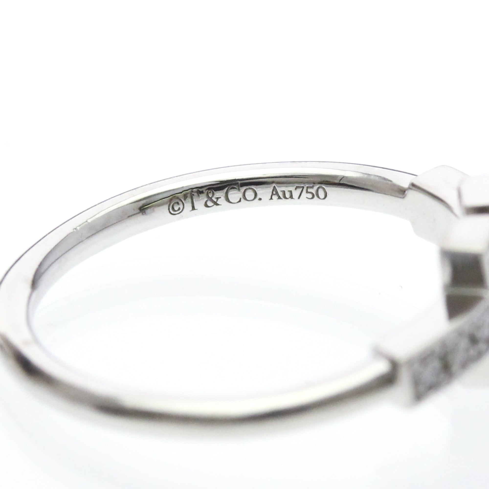 Tiffany T Wire · 18K White Gold · Diamond
