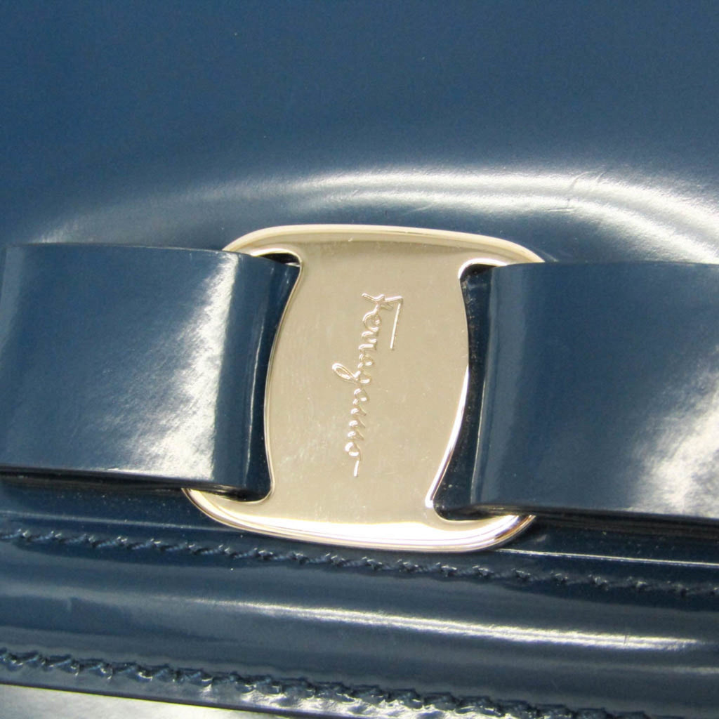 Salvatore Ferragamo Vara · Enamel Leather