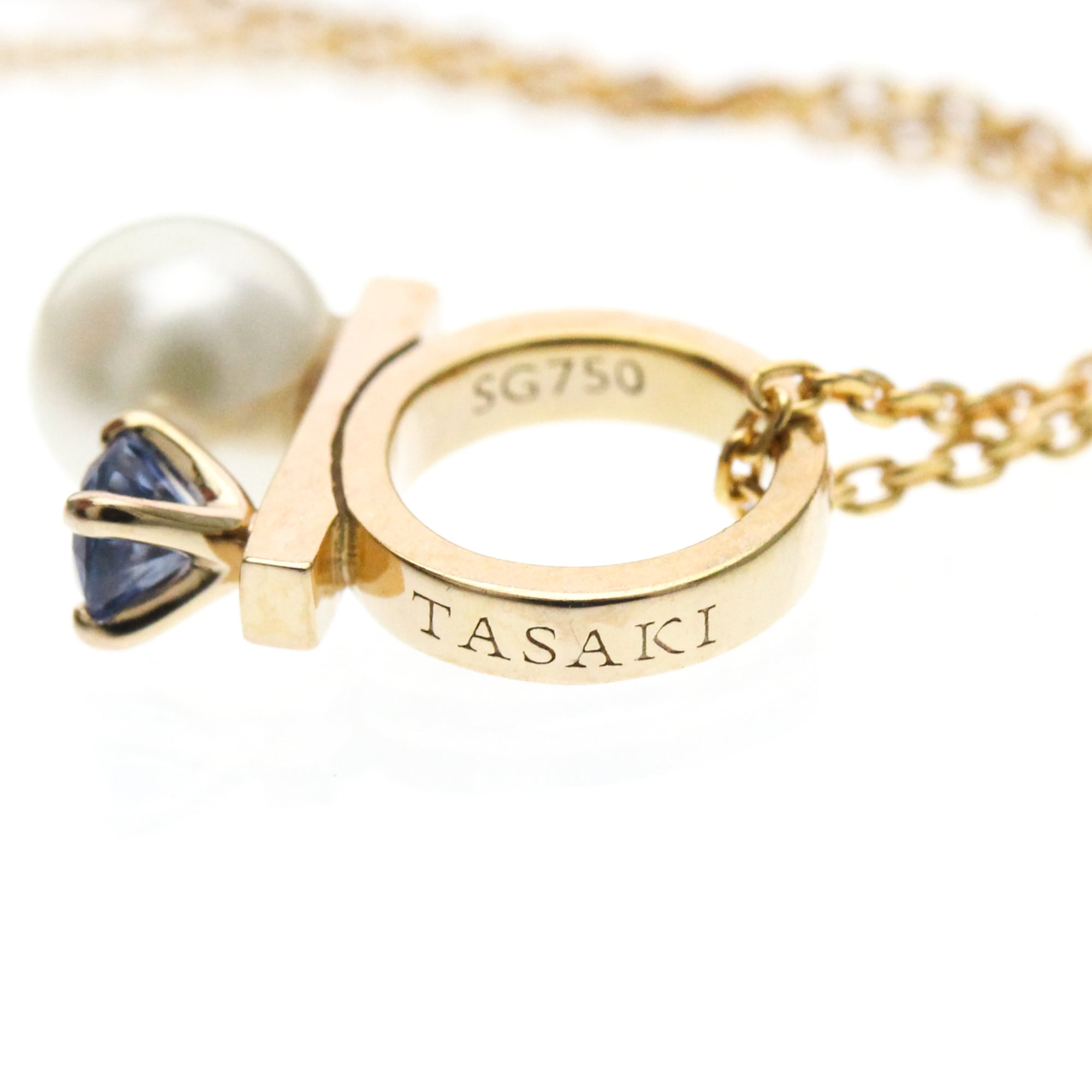 Tasaki Petit Balance Plus · Rose Gold · Tanzanite