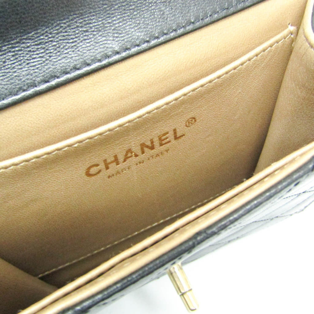 Chanel Matelassé · Lambskin · Pearl Chain