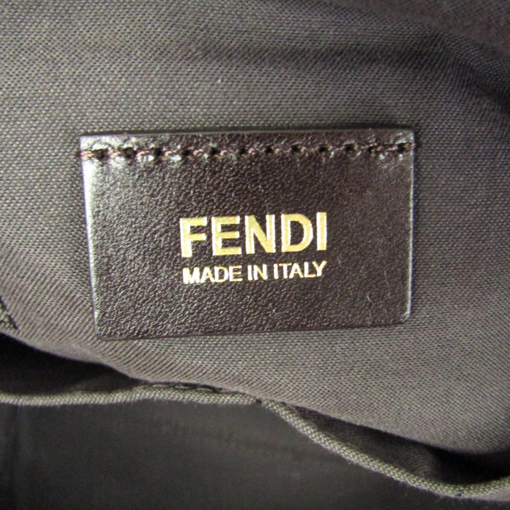 Fendi · Leather Handbag · Bordeaux