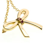 Tiffany Bow · Rose Gold · Pink Sapphire
