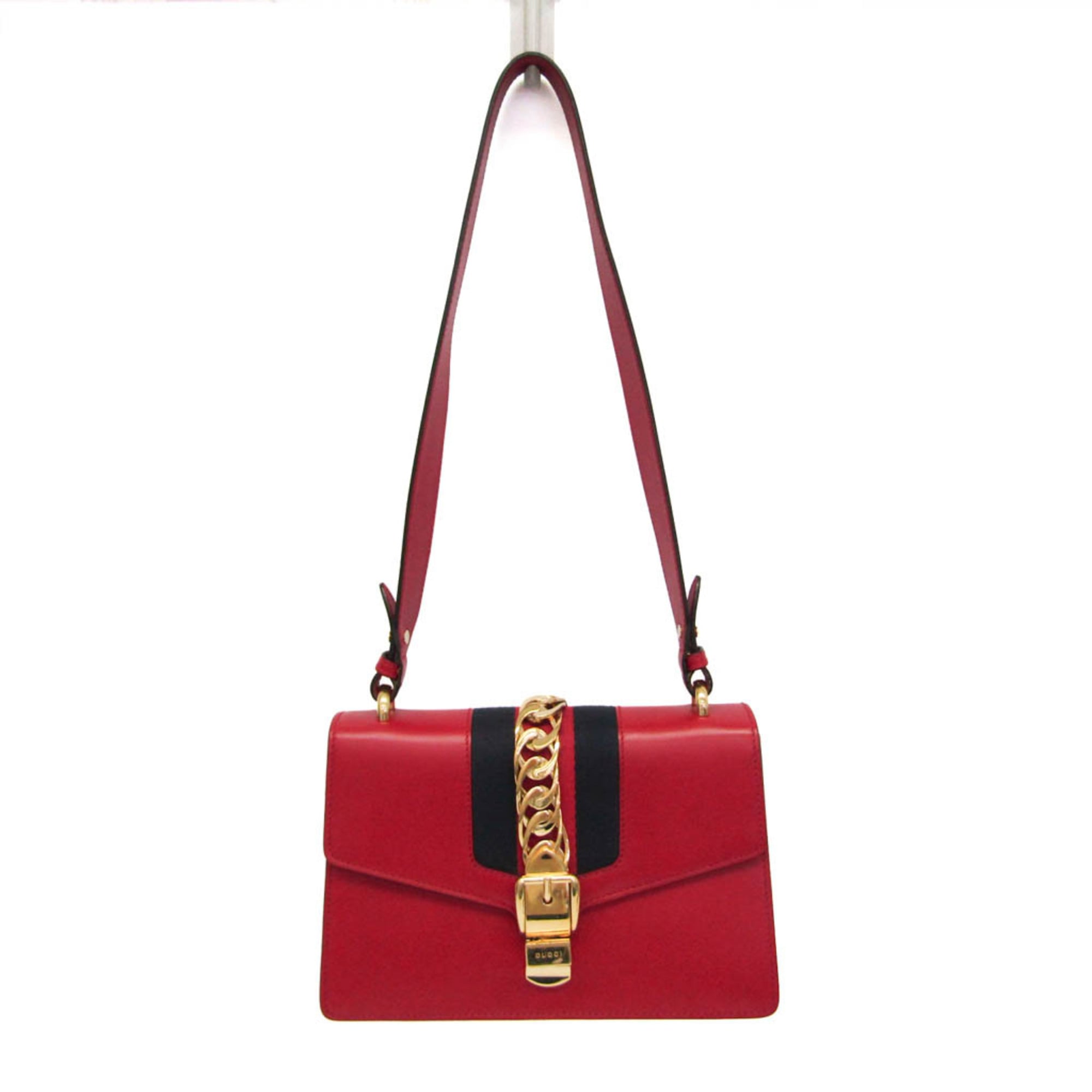 Gucci Sylvie · Leather Shoulder Bag