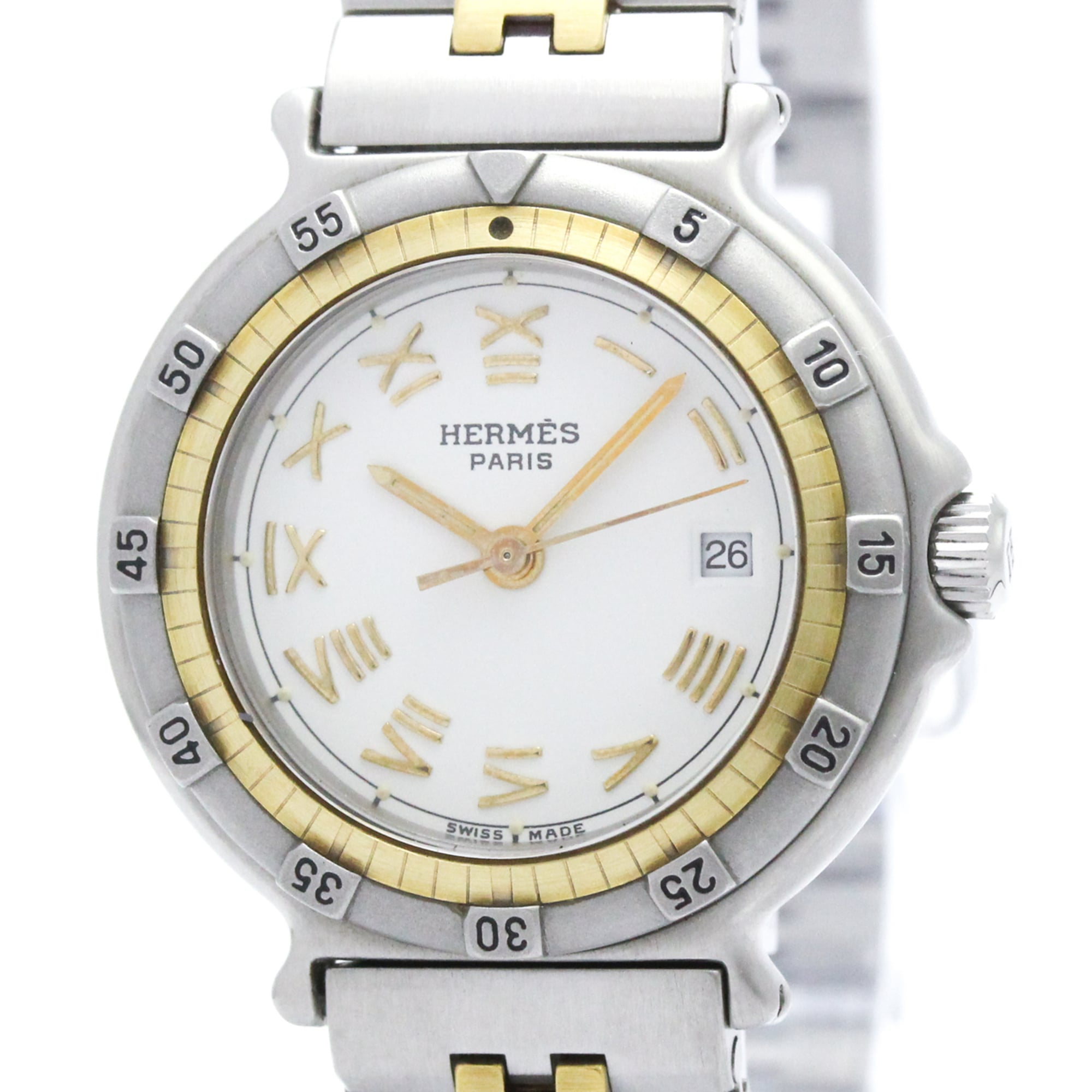 Hermès Captain Nimo · Gold Plated Steel