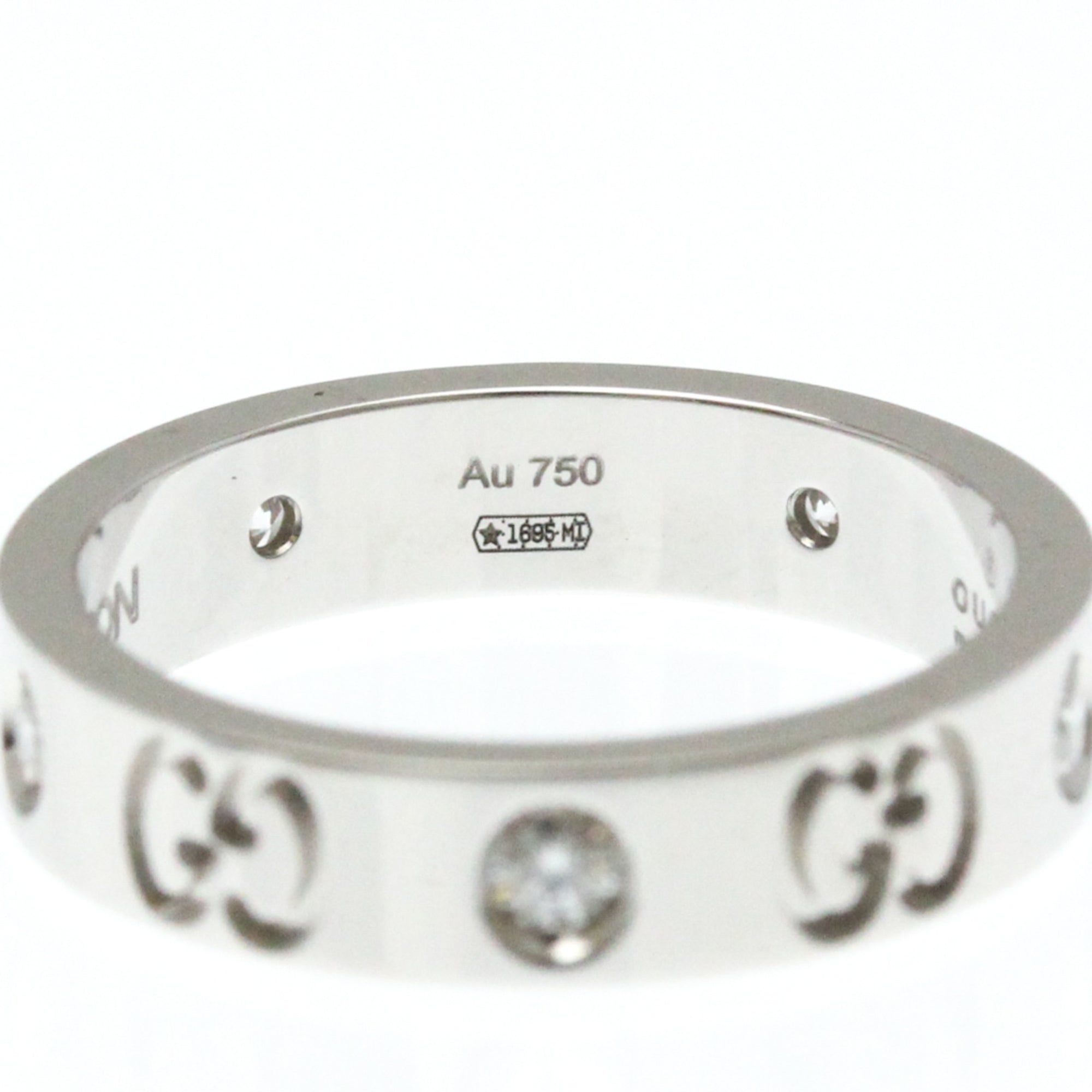 Gucci Icon · Diamond · 18K White Gold