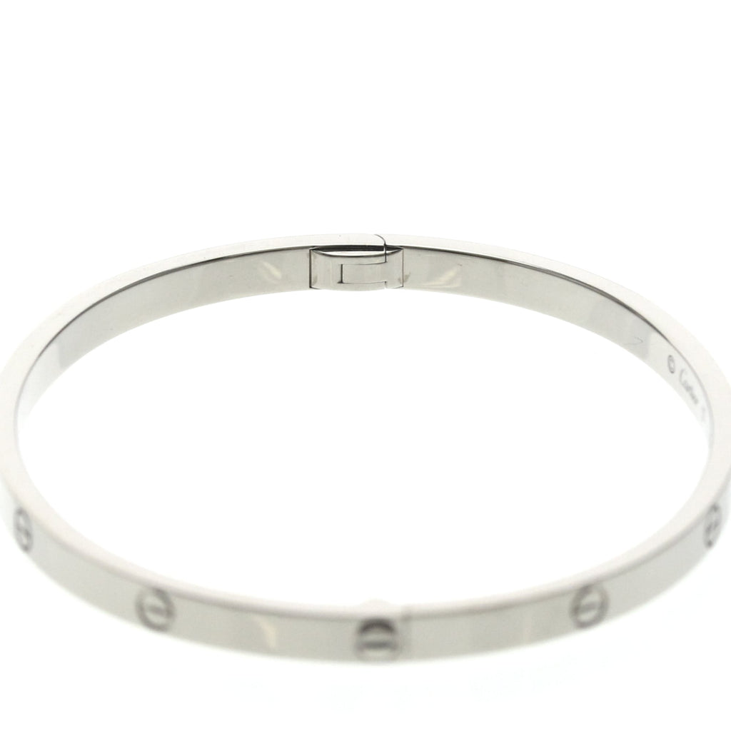 Cartier Love Bracelet SM · 18K White Gold