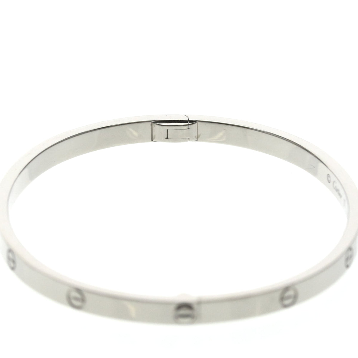 Cartier Love Bracelet SM · 18K White Gold