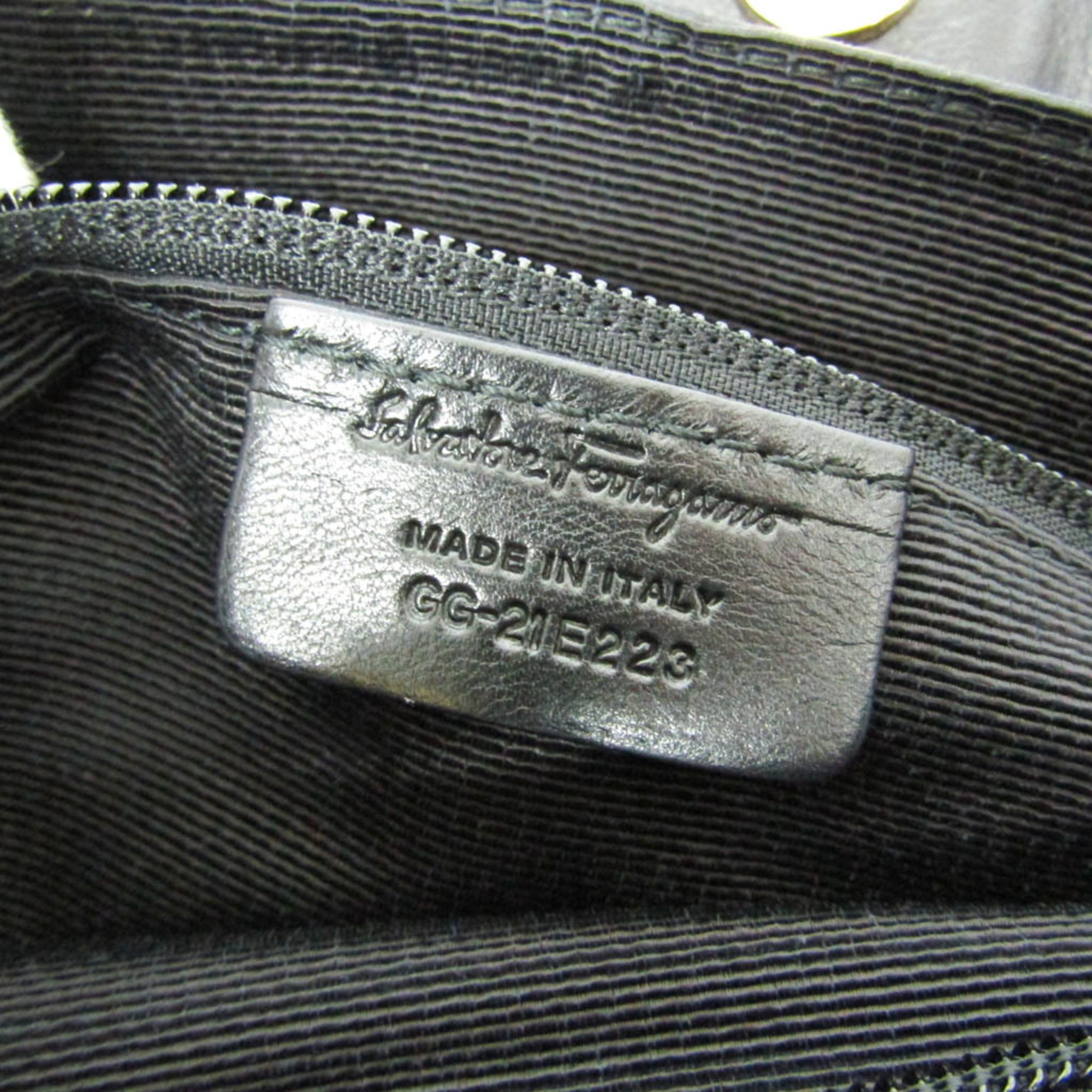 Salvatore Ferragamo Vara · Nylon Leather