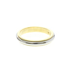 Tiffany Milgrain · Platinum & 18K Yellow Gold