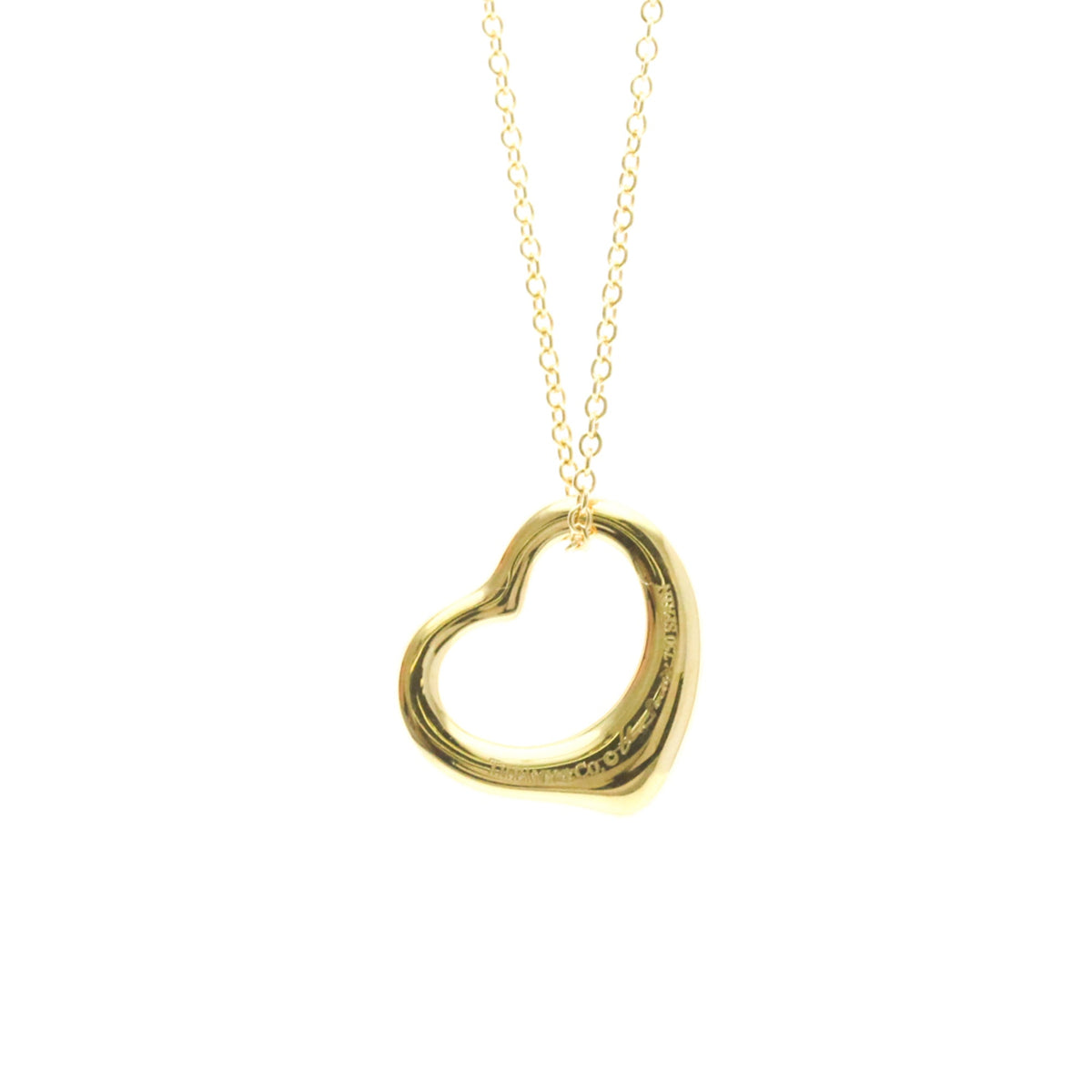 Tiffany Open Heart · 18K Yellow Gold