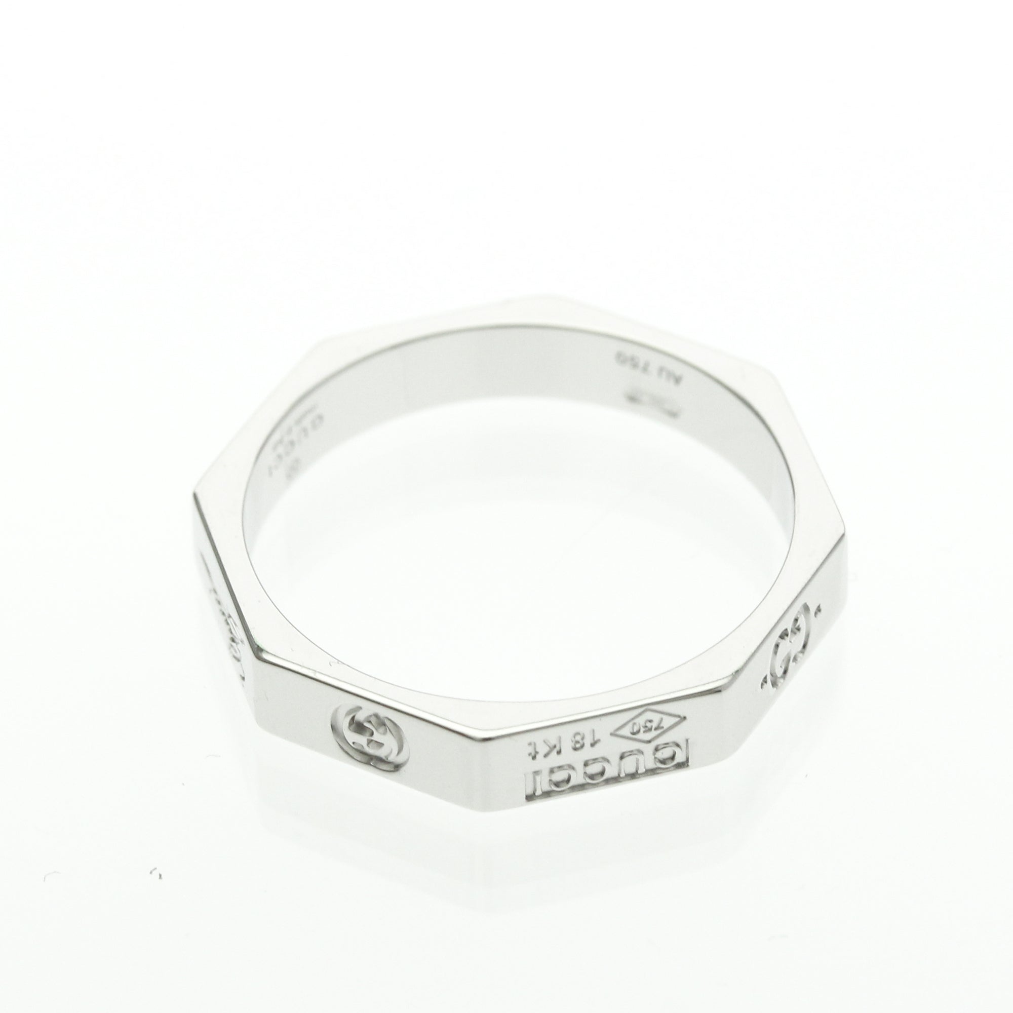 Gucci Octagonal · 18K White Gold