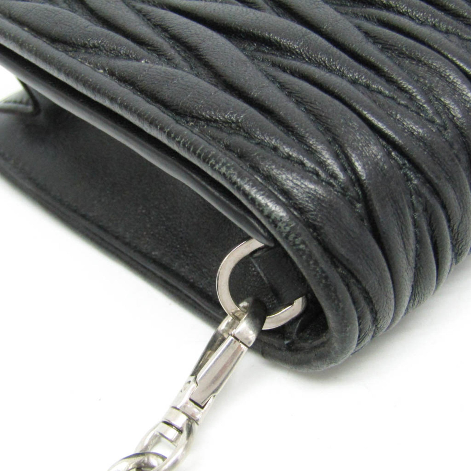 Miu Miu Matelassé · Chain Shoulder